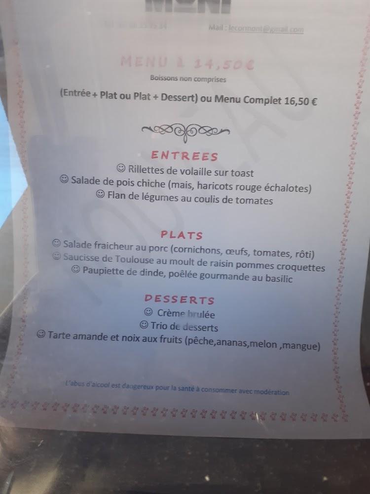 Le Cormont - Menu Image 2